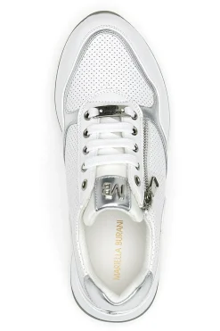 Sneakers con Zeppa Bianche 50384-MARIELLA BURANI Clearance