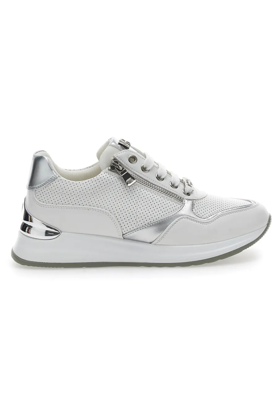 Sneakers con Zeppa Bianche 50384-MARIELLA BURANI Clearance