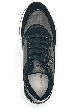 Sneakers con Zeppa nero 50941622-MARIELLA BURANI Sale
