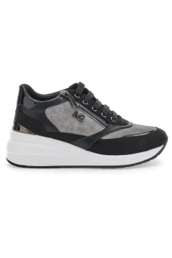 Sneakers con Zeppa nero 50941622-MARIELLA BURANI Sale