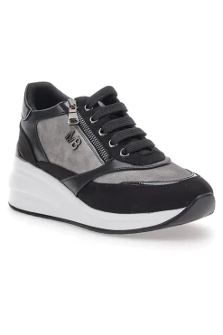 Sneakers con Zeppa nero 50941622-MARIELLA BURANI Sale
