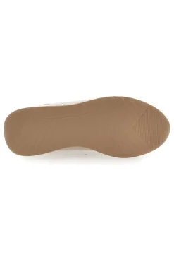 Sneakers Crema con Dettagli Oro e Platform 51021-MARIELLA BURANI Best