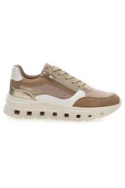 Sneakers da donna beige con inserti a contrasto Pittarello 8W25309-PITTARELLO CAPSULE New