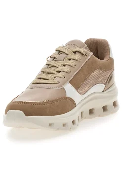 Sneakers da donna beige con inserti a contrasto Pittarello 8W25309-PITTARELLO CAPSULE New