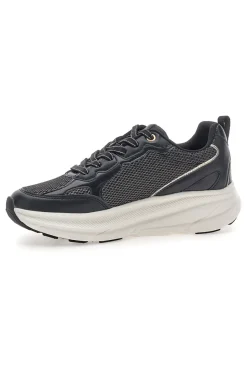 Sneakers da donna nere con inserti mesh Pittarello 8W25069-PITTARELLO CAPSULE Discount