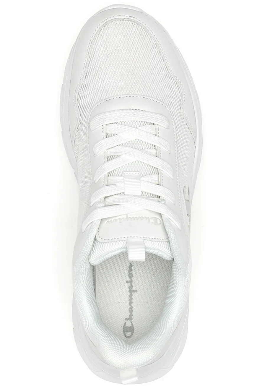 Sneakers da uomo bianche Champion Fuze Low Cut