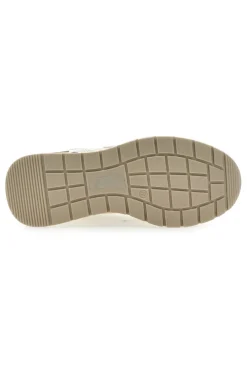 Sneakers Flatform Beige con Logo e Dettagli Dorati 8917-LAURA BIAGIOTTI Hot