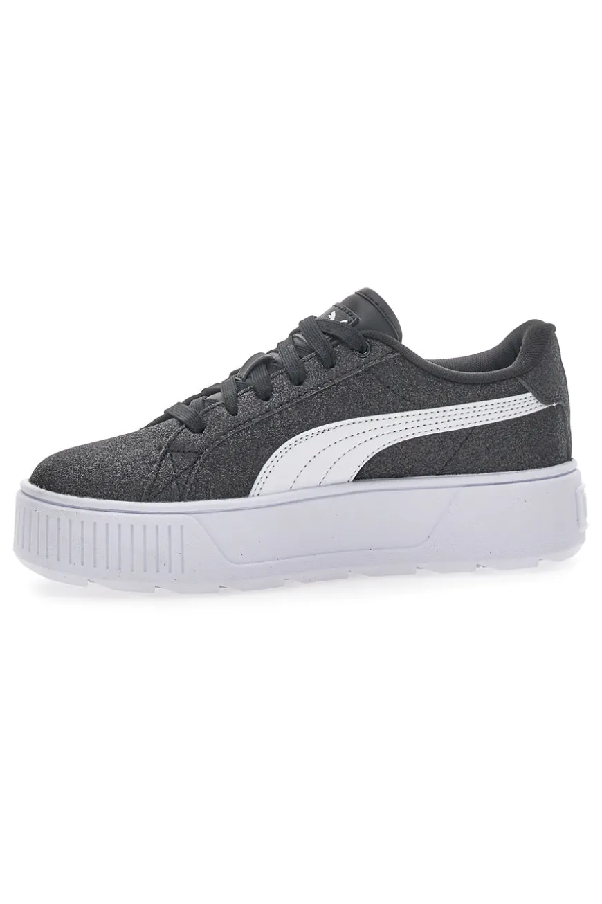 Sneakers Flatform Karmen Glitz Nere Glitter
