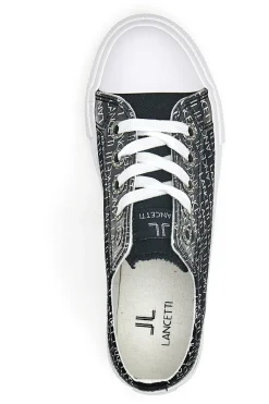 Sneakers Flatform 122 Nero-LANCETTI Outlet