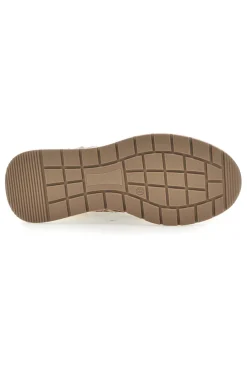 Sneakers Flatform Marroni con Logo e Dettagli Dorati 8917-LAURA BIAGIOTTI Discount