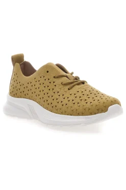 Sneakers Gialle con Tomaia Traforata BK25S861-TALEMI Outlet