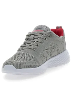 Sneakers Grigie Con Memory Confort AU24W513-AUSTRALIAN Best