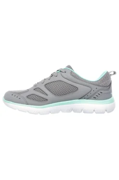 Sneakers Grigie Con Memory Foam Summits - Suited-SKECHERS Outlet