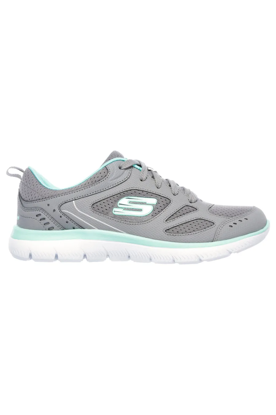 Sneakers Grigie Con Memory Foam Summits - Suited-SKECHERS Outlet