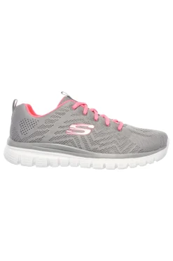 Sneakers Grigie da Donna Graceful Get Cobbected-SKECHERS New