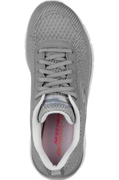 Sneakers grigie in mesh con memory foam Fashion fit bold boundaries-SKECHERS Best