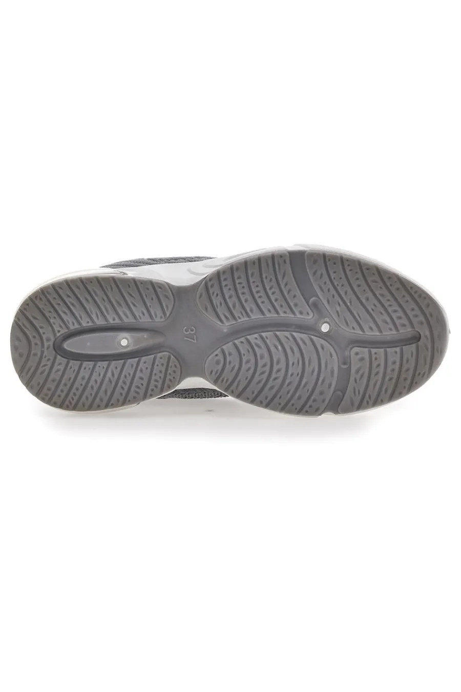 Sneakers Grigie In Tessuto 162508-DAME ROSE Clearance