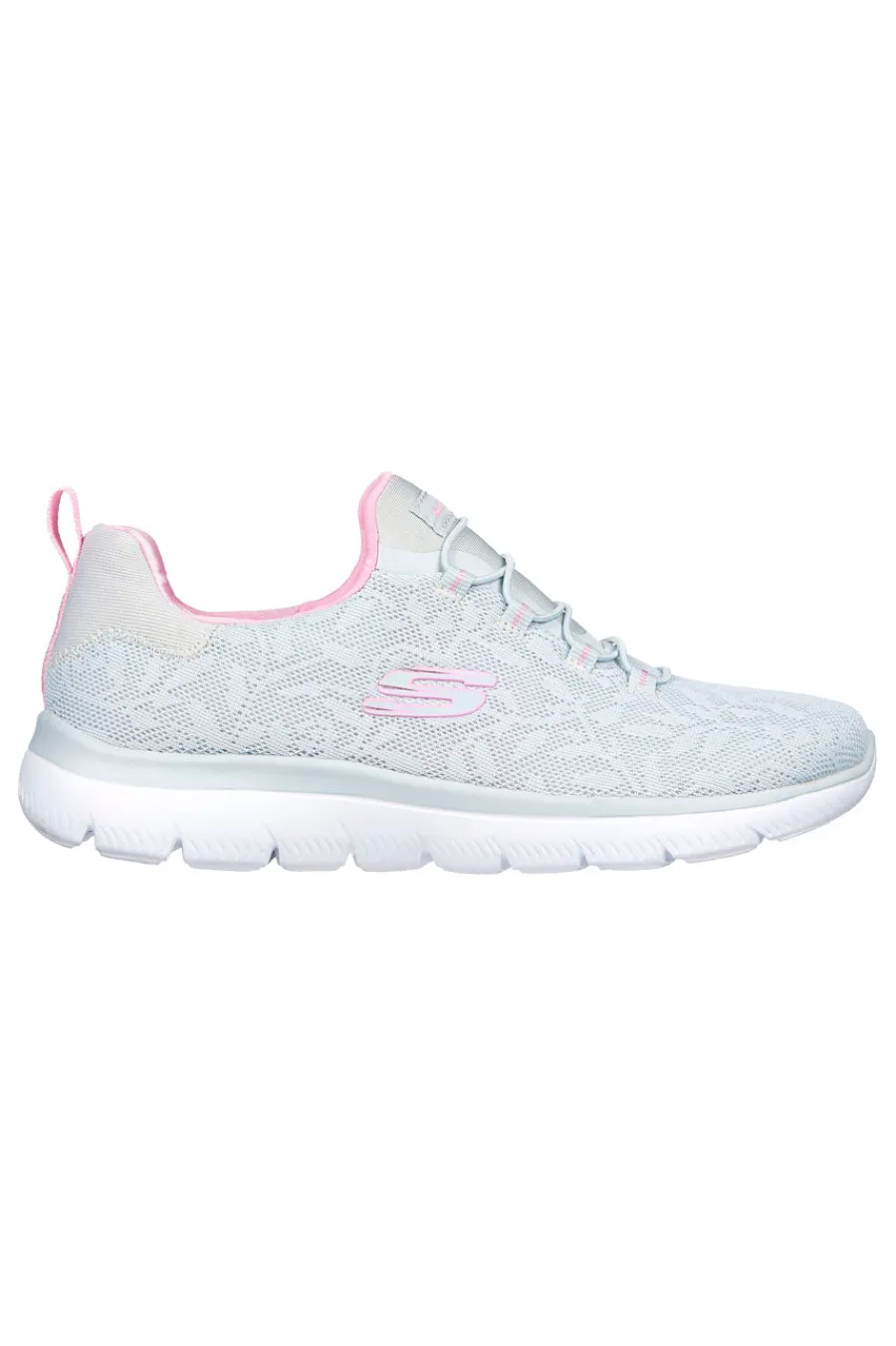Sneakers Grigie Summits Good Taste-SKECHERS Discount