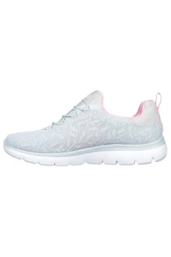 Sneakers Grigie Summits Good Taste-SKECHERS Discount