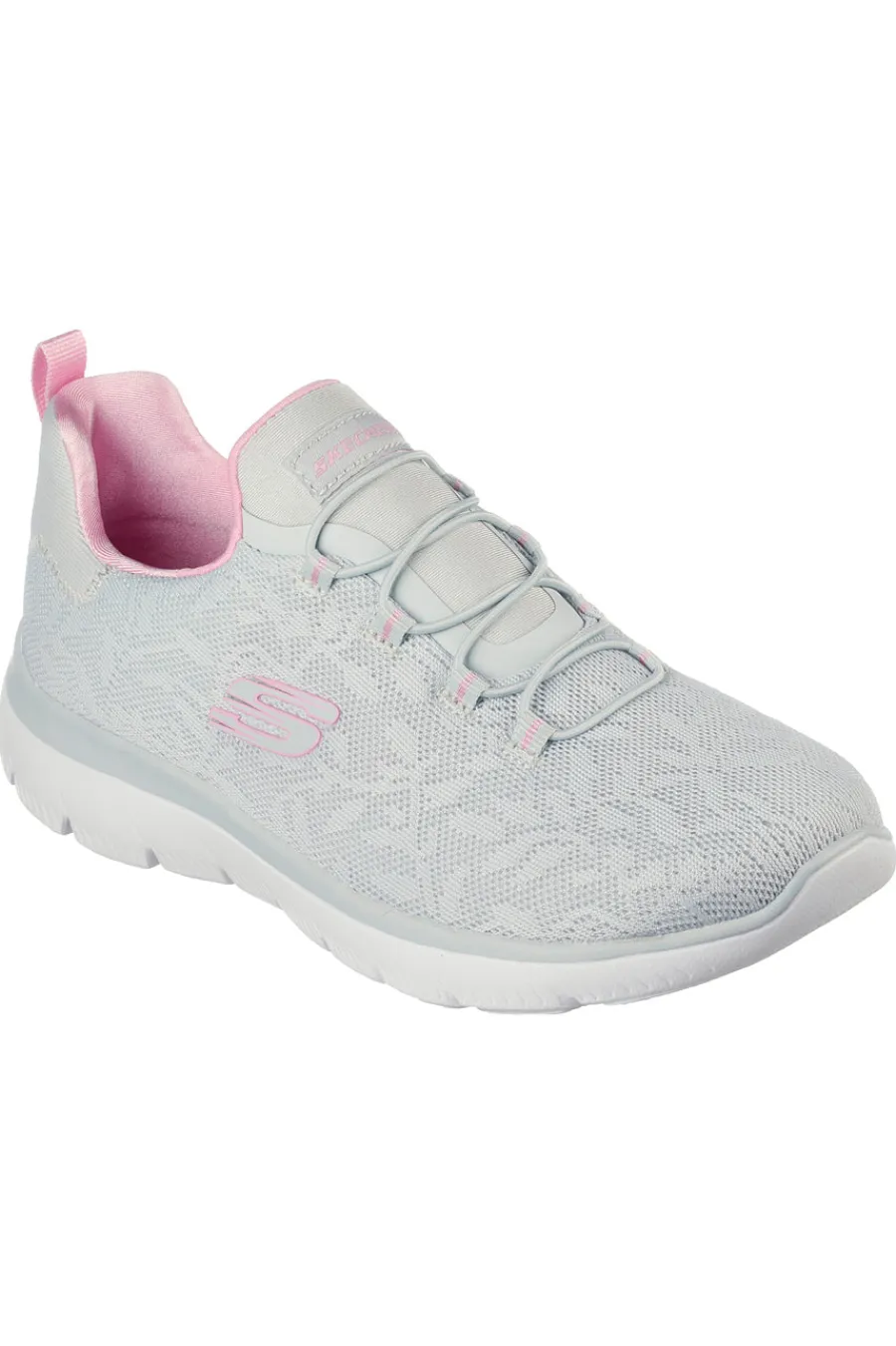 Sneakers Grigie Summits Good Taste-SKECHERS Discount