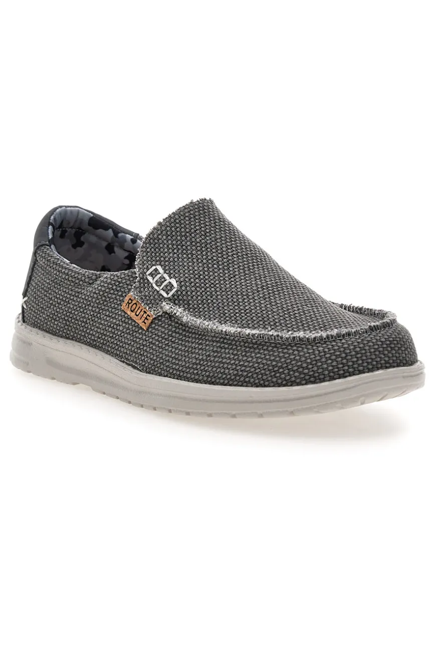 Sneakers grigie slip-on Route 66 RO41817