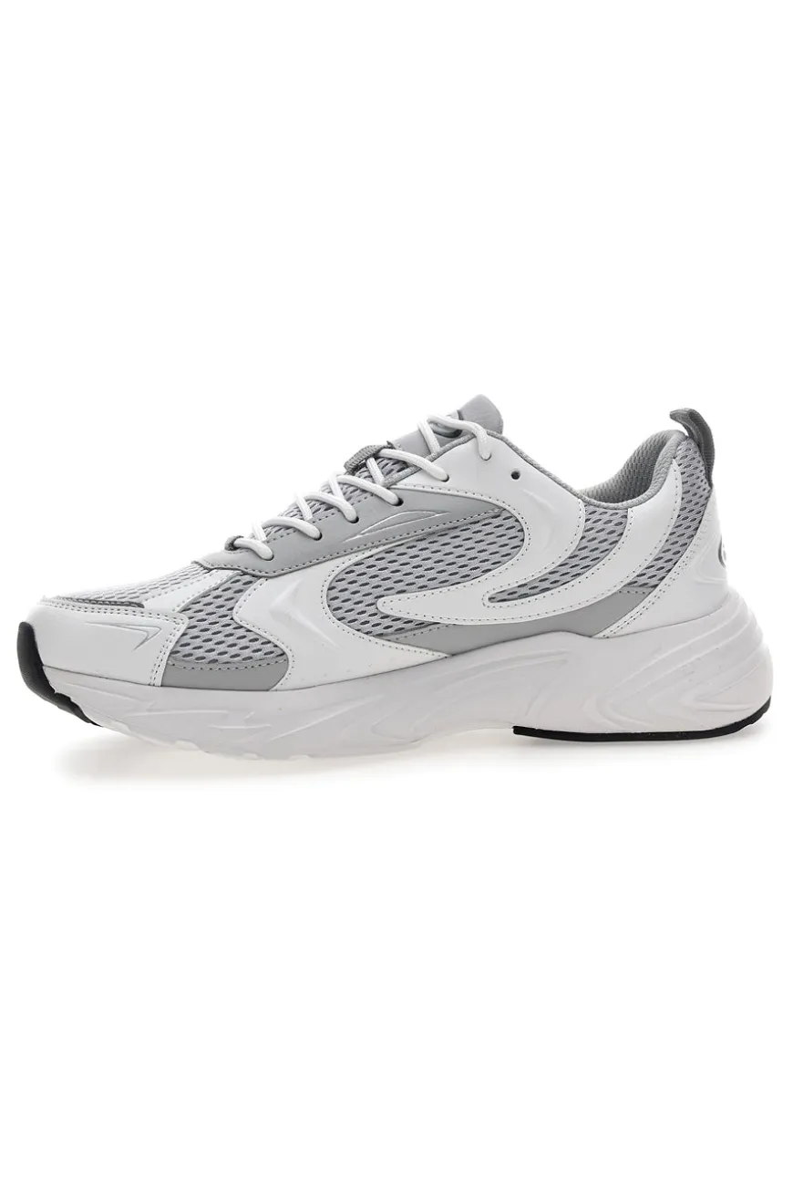 Sneakers grigio con inserti a contrasto Fila FFM0462