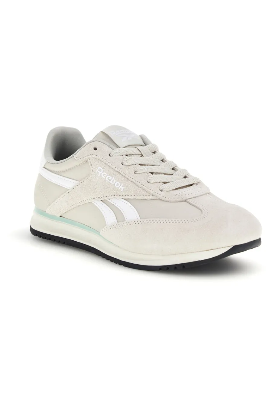 Sneakers grigio con inserti suede e suola nera World 70-REEBOK Sale
