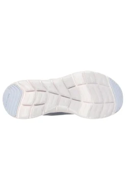 Sneakers grigio polvere in mesh con memory foam Flex Appeal 5.0 Retro Rush-SKECHERS Sale