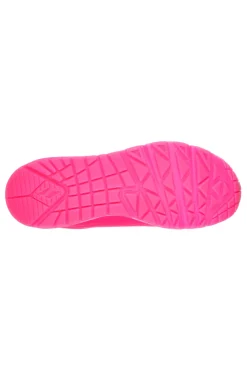 Sneakers hot pink con memory foam Uno Night Shades-SKECHERS New