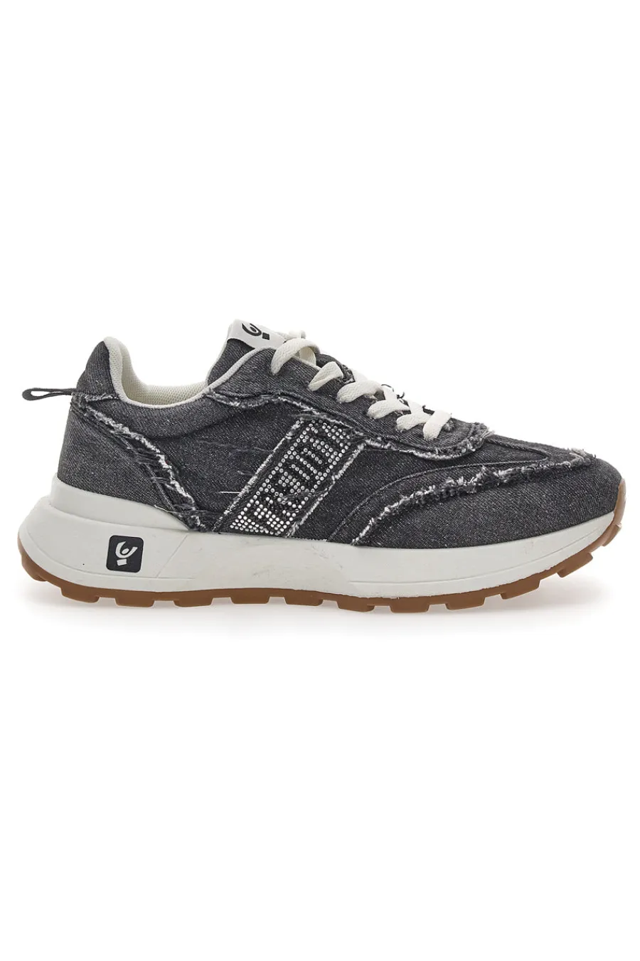 Sneakers in Denim Nere 7604-FREDDY Sale