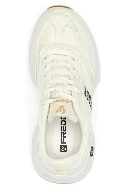 Sneakers in Denim Panna 7604-FREDDY Sale