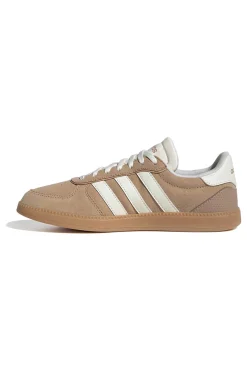 Sneakers in pelle beige con strisce bianche e dettagli traforati Breaknet Sleek-ADIDAS Online