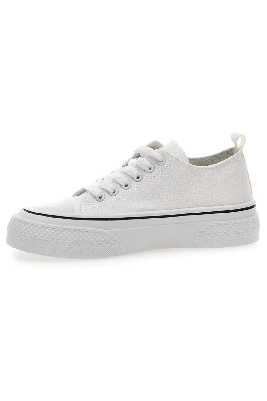 Sneakers in Tela Bianche Cafè Cost 211-CAFÈ COST Hot
