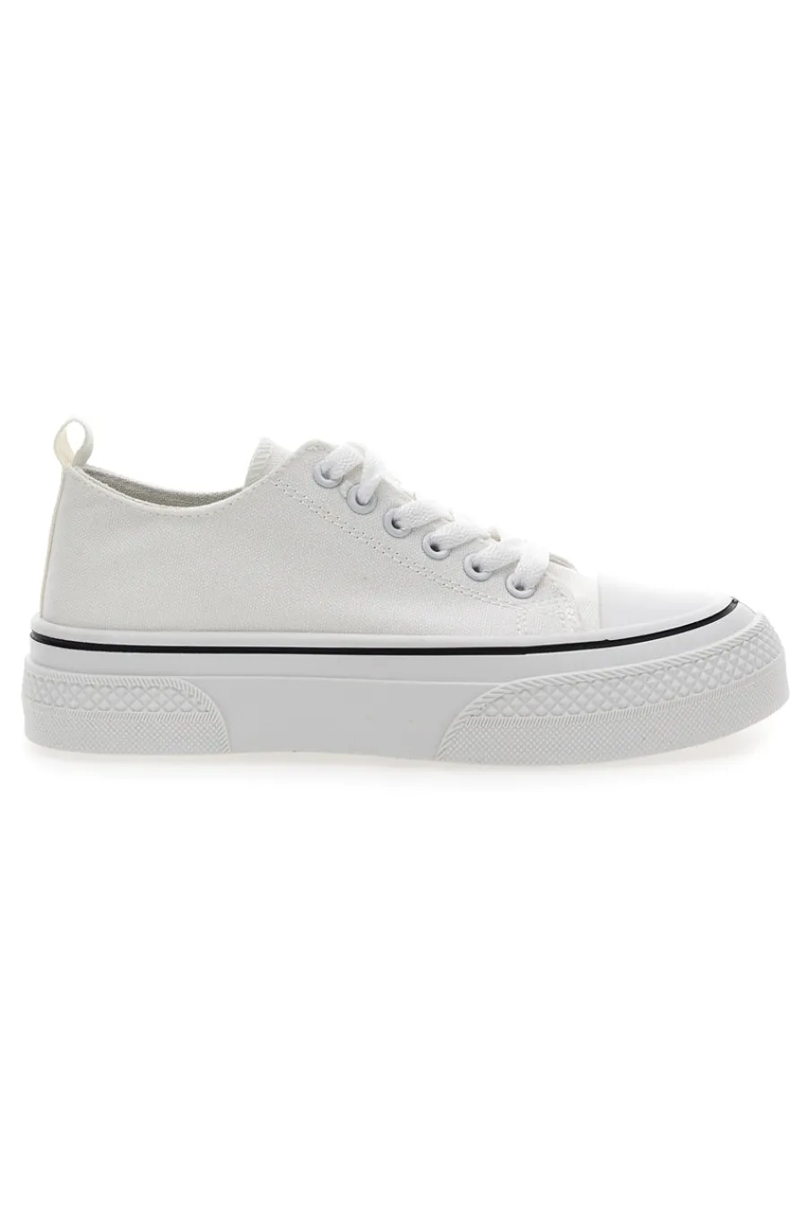 Sneakers in Tela Bianche Cafè Cost 211-CAFÈ COST Hot