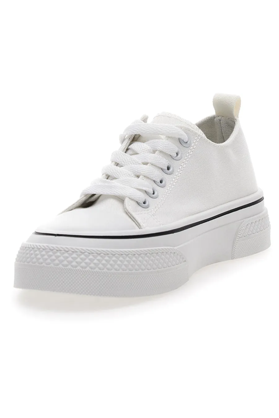 Sneakers in Tela Bianche Cafè Cost 211-CAFÈ COST Hot