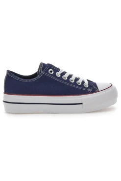 Sneakers in Tela Blu con Lacci Me & Me 1878-ME u0026 ME New