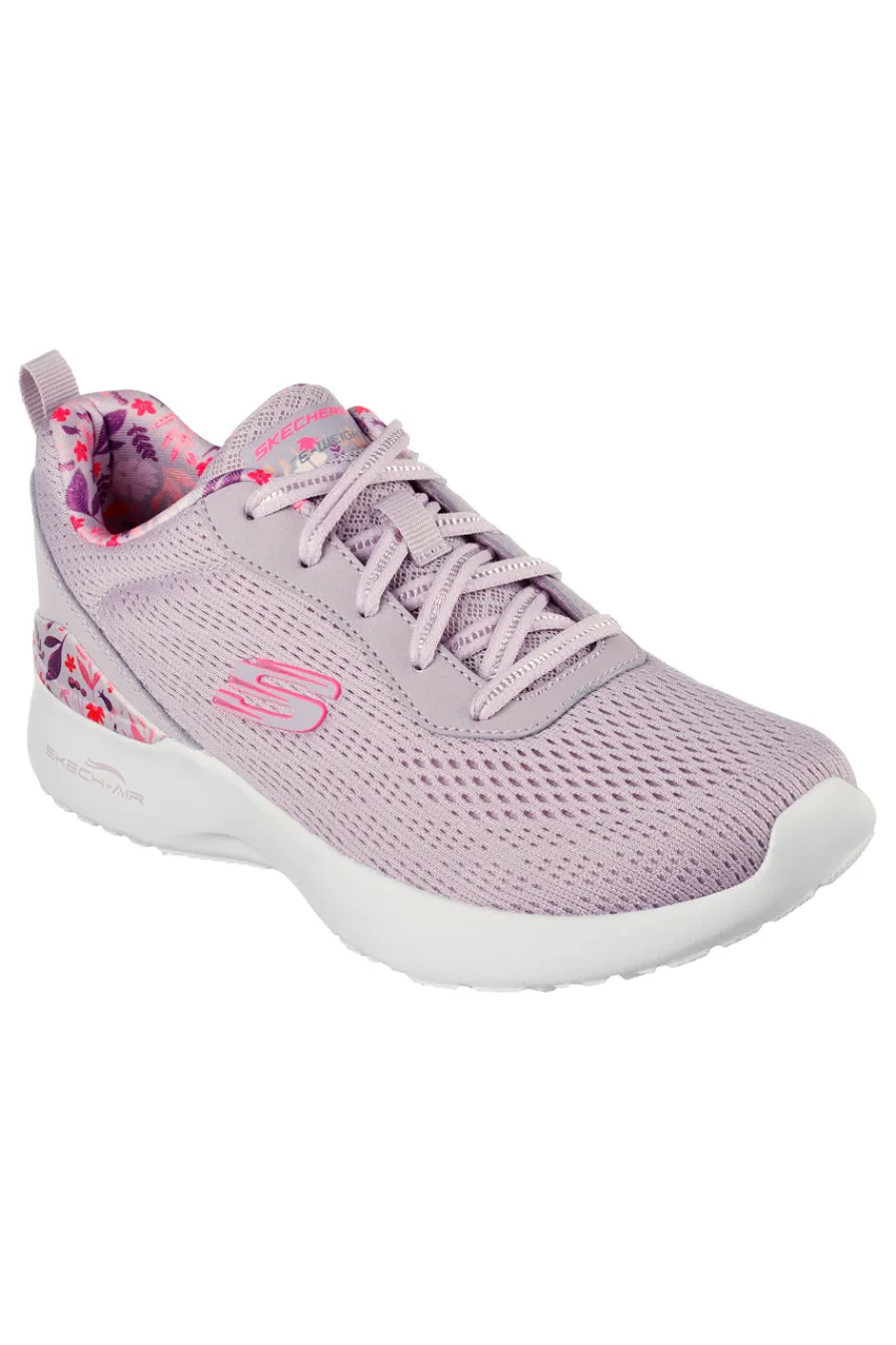 Sneakers lavanda in mesh con suola ad aria e Memory Foam Skech-Air Dynamight Laid Out-SKECHERS Online