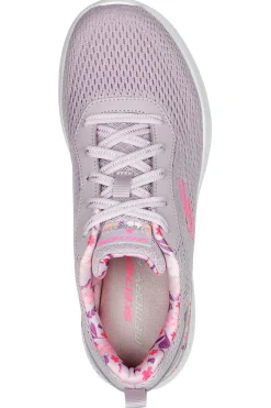 Sneakers lavanda in mesh con suola ad aria e Memory Foam Skech-Air Dynamight Laid Out-SKECHERS Online