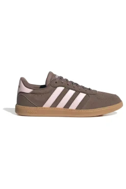 Sneakers marroni con strisce rosa e dettagli traforati Breaknet Sleek-ADIDAS Hot