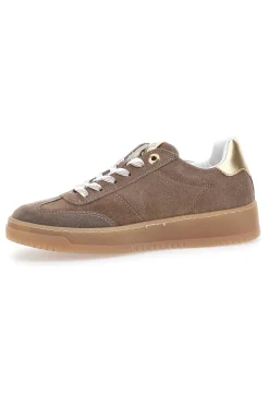 Sneakers marroni e platino in pelle con dettagli oro Grace Made in Italy-PITTARELLO CAPSULE Best
