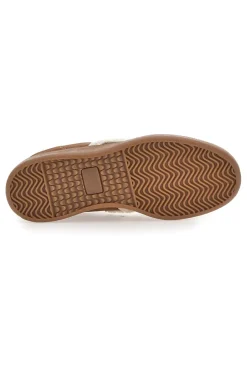 Sneakers marroni in effetto suede con logo ricamato F501C532-FERRE' Best