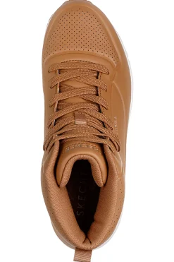 Sneakers Marroni Mid-Cut Uno Stand High-SKECHERS New