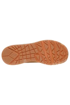 Sneakers Marroni Mid-Cut Uno Stand High-SKECHERS New