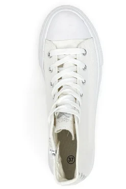 Sneakers Mid-Cut Bianche Con Platform 117-ENERGY Online