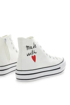 Sneakers Mid Cut Bianche 112-ENERGY Best