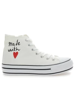 Sneakers Mid Cut Bianche 112-ENERGY Best