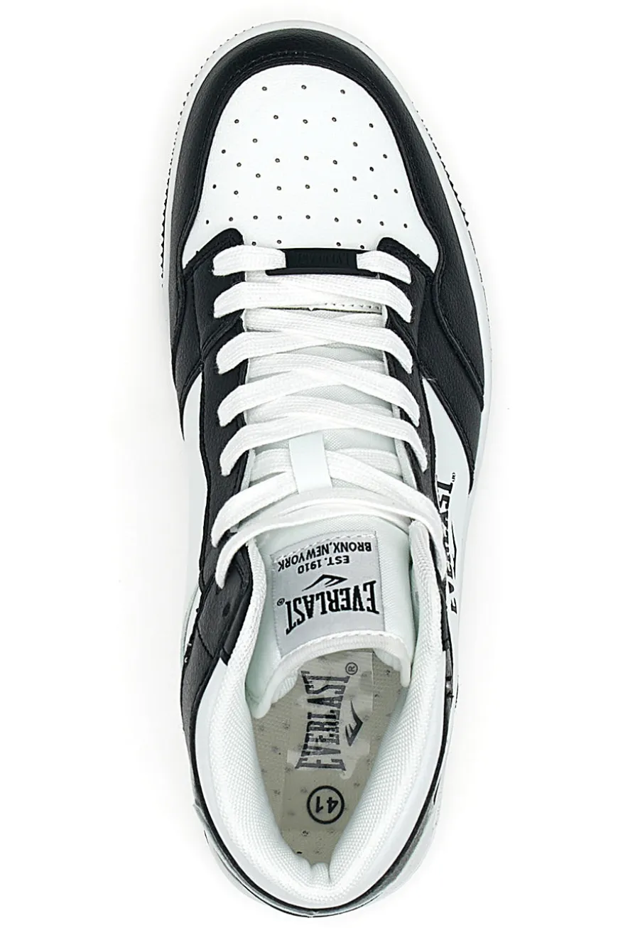 Sneakers Mid-Cut Bianche e Nere EVERLAST 716 MAN