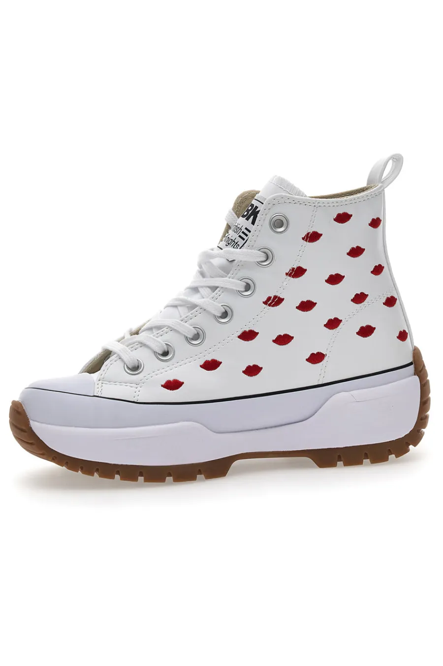 Sneakers Mid-Cut Kaya Mid Fly Bianche-BRITISH KNIGHTS New