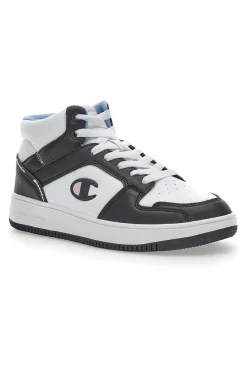 Sneakers Mid Cut Rebound 2.0 Mid Bianche-Nere-CHAMPION Best