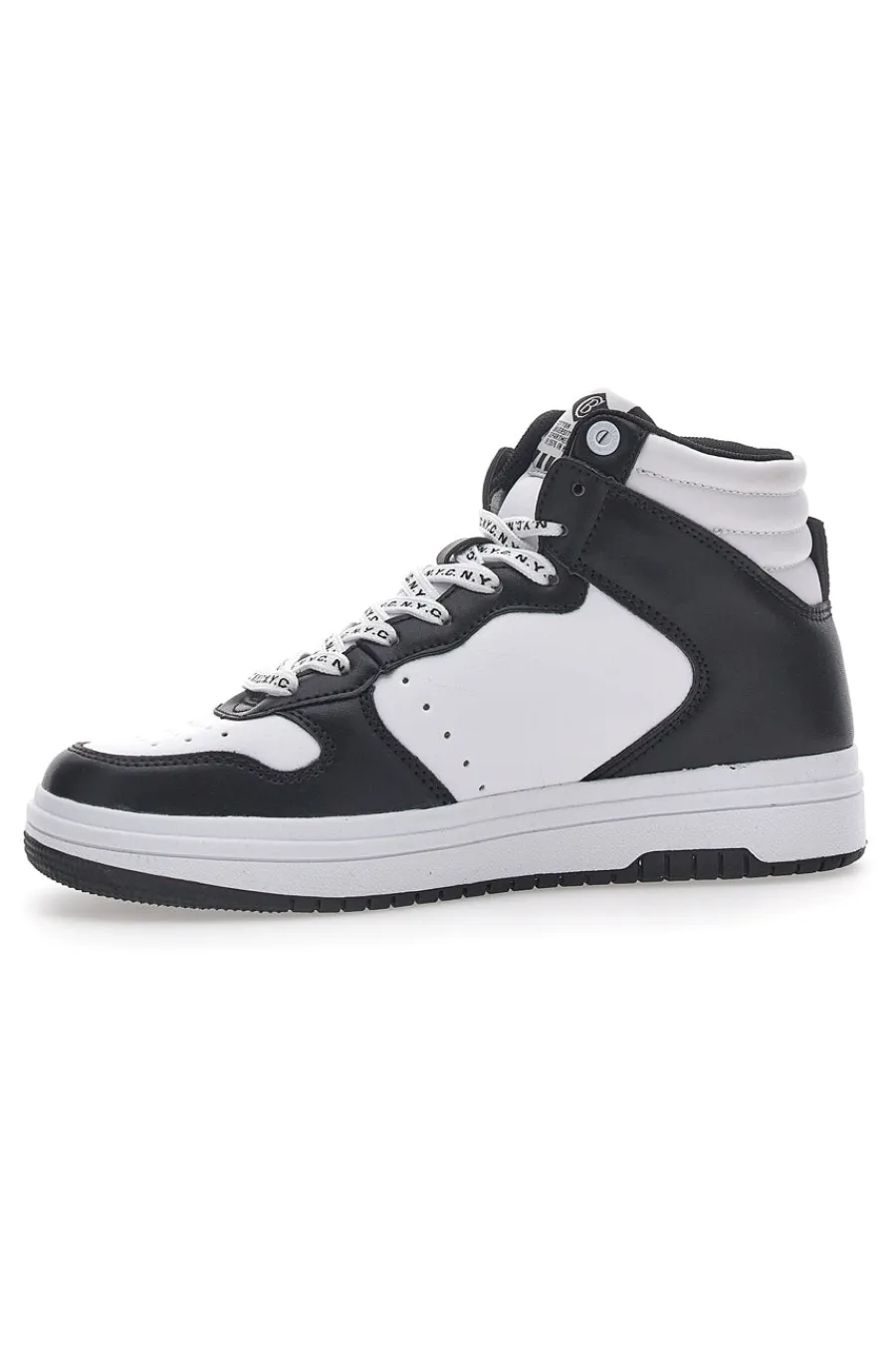 Sneakers Mid Cut Nere-Bianche Scottie-COTTON BELT Sale